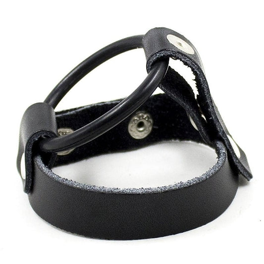 Cock Ring Harness With Ball Divider - Ball and Cock Toys