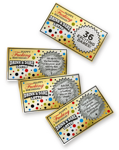 Little Genie Happy Fucking Birthday Party Lotto Game - Sex Games, Coupons and Tricks