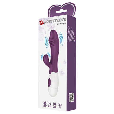 Pretty Love Snappy 30 Functions G Spot and Clitoral Vibrator - G-Spot Vibrators