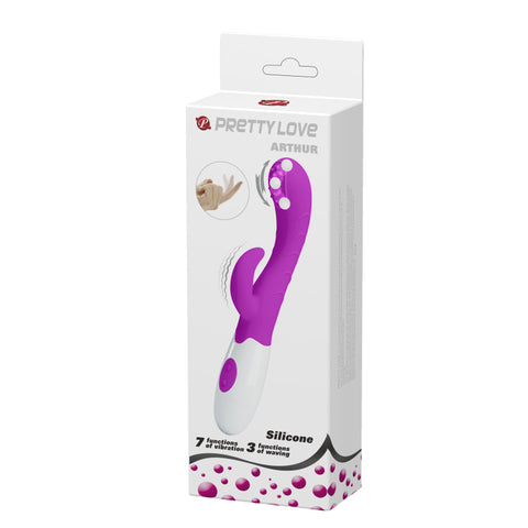 Baile Arthur G-Spot Silicone Rabbit Vibrator - Rabbit Vibrators