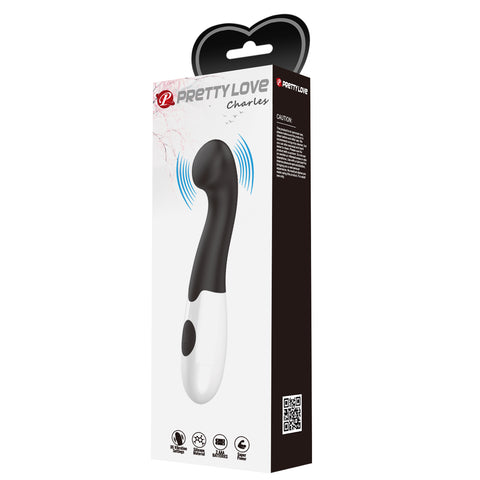 Pretty Love Charles 30 Functions G Spot Vibrator Black - G-Spot Vibrators