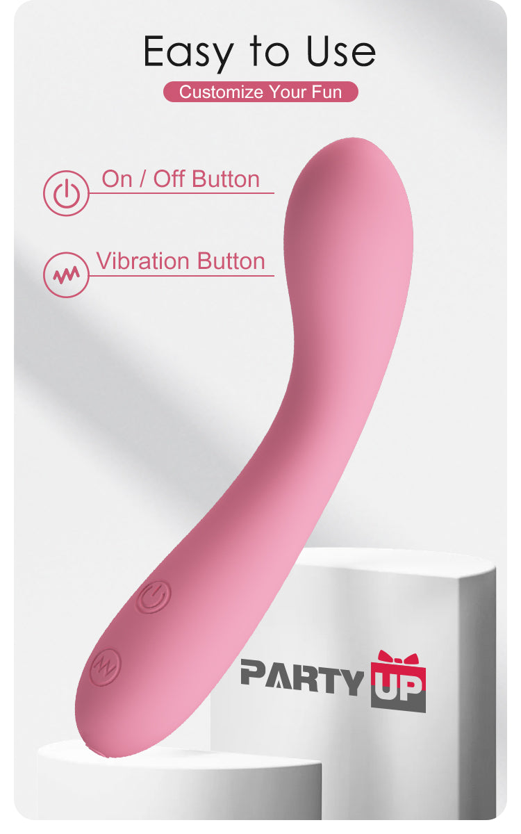 Party Up JOHN Flexible Rechargeable G-Spot Vibrator G-Spot Vibrators