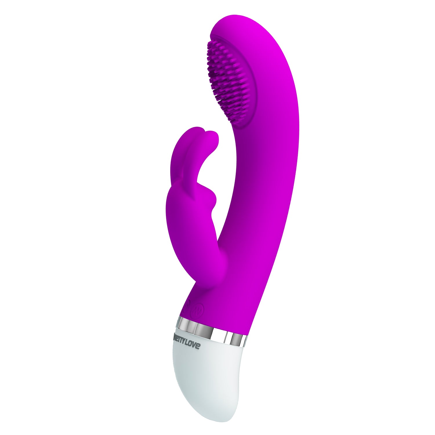Pretty Love Christ Multi Functions Silicone Rabbit Vibrator Purple Rabbit Vibrators