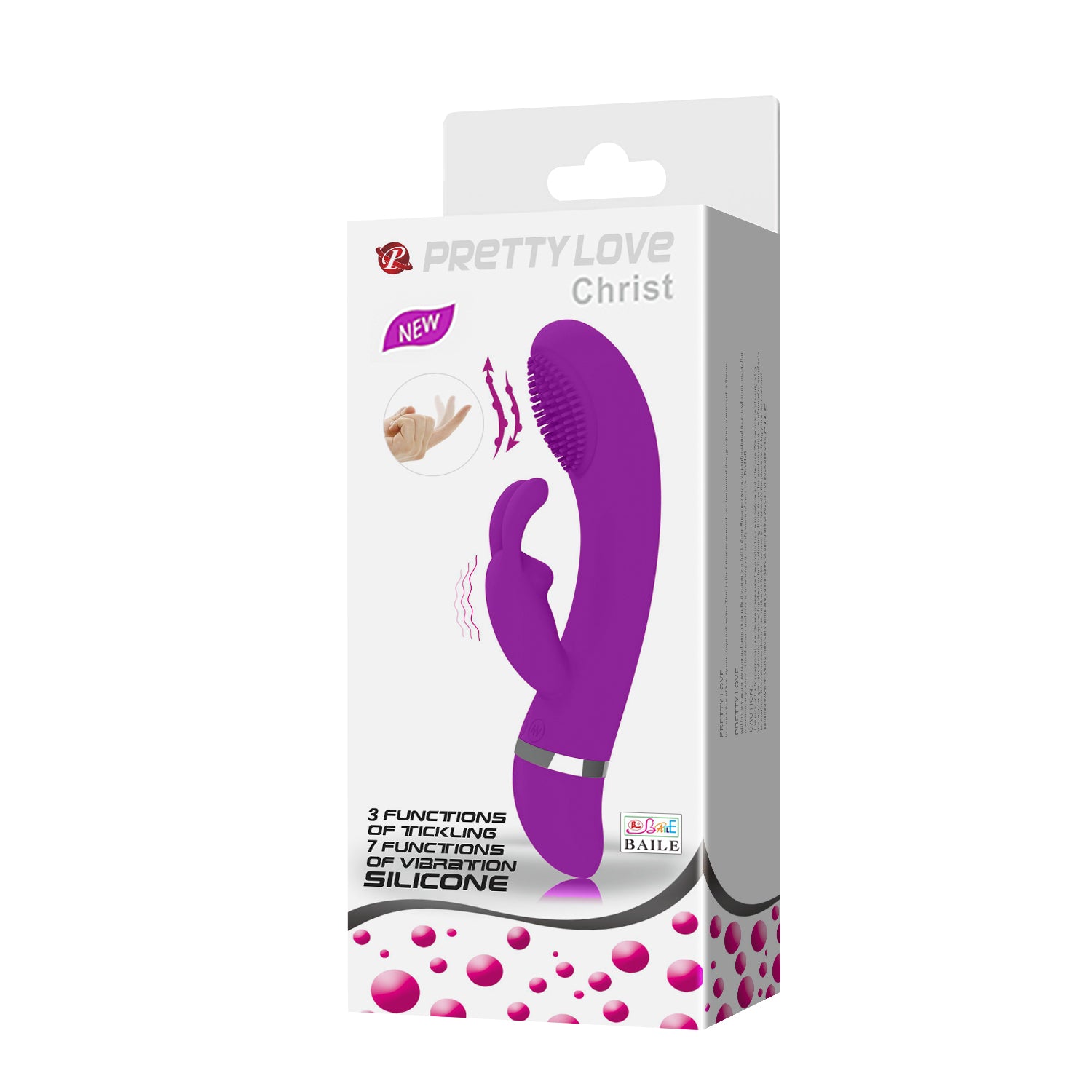 Pretty Love Christ Multi Functions Silicone Rabbit Vibrator Rabbit Vibrators