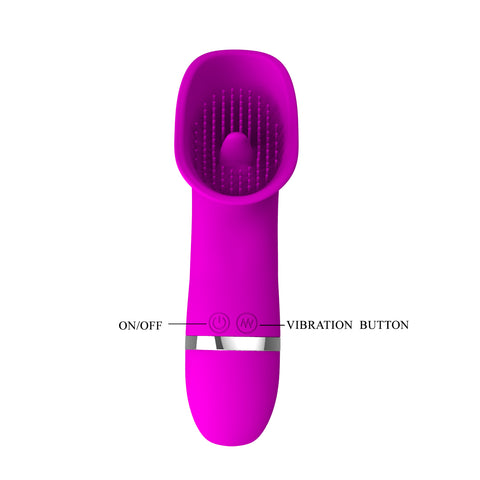 Baile Rudolf Flexible Textured Teasers Clitoral Vibrator - Clit Ticklers and Pulsators