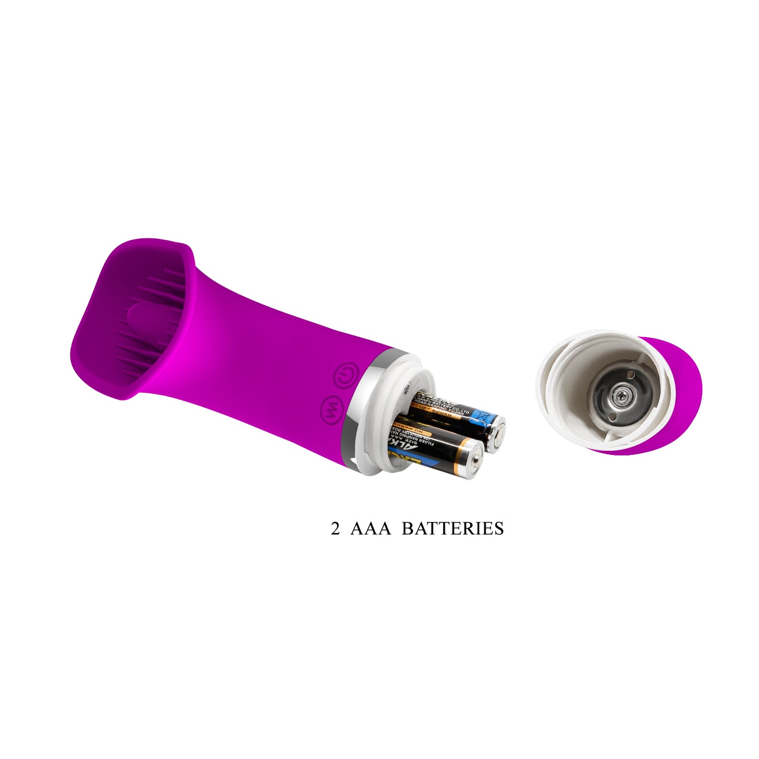 Baile Rudolf Flexible Textured Teasers Clitoral Vibrator - Clit Ticklers and Pulsators