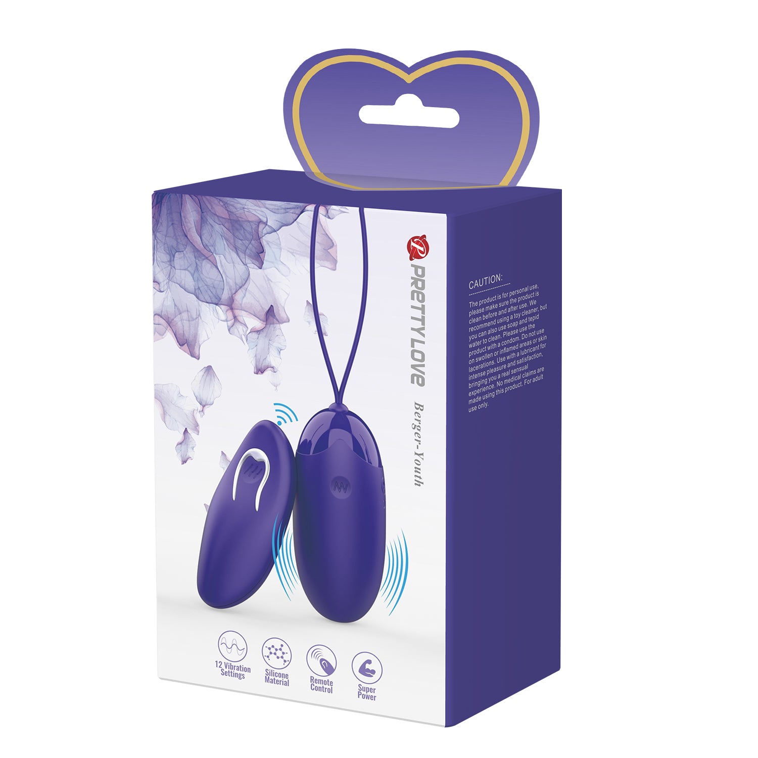 Baile Pretty Love Berger Youth Egg Vibrator Love Eggs and Kegel Exercisers