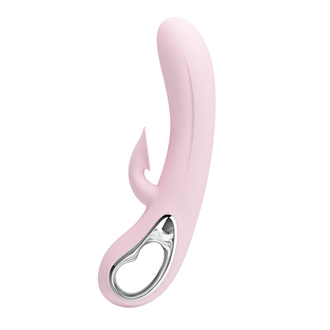 Pretty Love Nicola Silicone 24 Function Clit Suction Rabbit Vibrator - Rabbit Vibrators