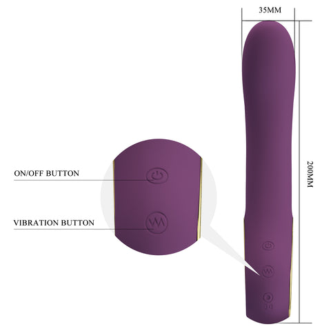 Pretty Love Ethan App Control G Spot Vibrator Byzantium - G-Spot Vibrators