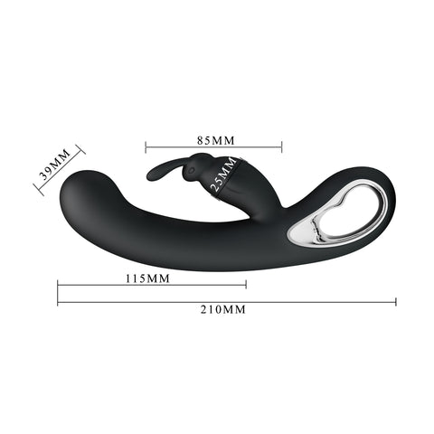 Party Up COLIN USB Rechargeable Rabbit Vibrator - Rabbit Vibrators