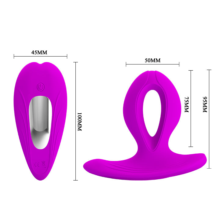 Baile Remote Control USB Rechargable Butt Plug - Butt Plugs