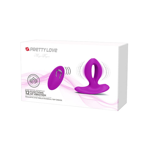 Baile Remote Control USB Rechargable Butt Plug - Butt Plugs
