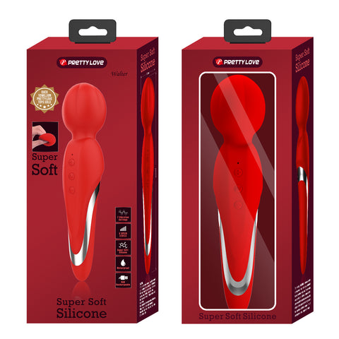 Baile Pretty Love WALTER Super Soft Silicone Wand Massager - Body Wands