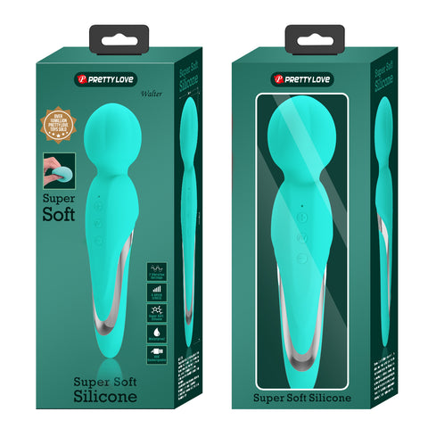 Baile Pretty Love WALTER Super Soft Silicone Wand Massager - Body Wands