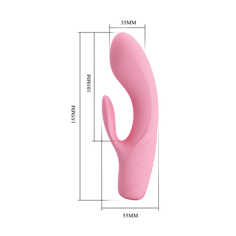Baile Tim Rechargeable Rabbit Style G Spot Vibrator - Rabbit Vibrators