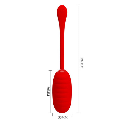 Pretty Love Kirk Super Soft Silicone Vibrating Love Egg Massager - Love Eggs and Kegel Exercisers