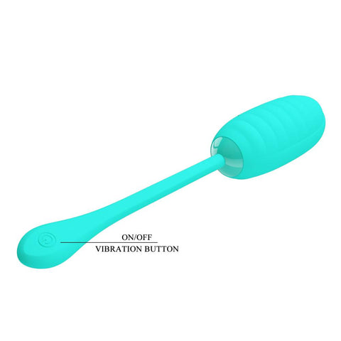 Pretty Love Kirk Super Soft Silicone Vibrating Love Egg Massager - Love Eggs and Kegel Exercisers