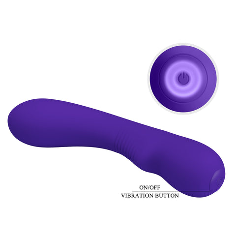 Baile Pretty Love Matt 12 Functions G-Spot Vibrator - G-Spot Vibrators