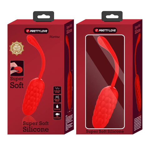 Pretty Love Marina Super Soft Silicone 12 Functions Vibrating Love Egg - Love Eggs and Kegel Exercisers
