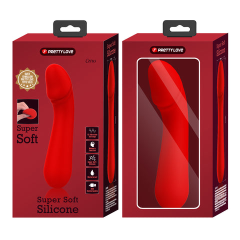 Baile Pretty Love CETUS Realistic Flexible Vibrator - G-Spot Vibrators