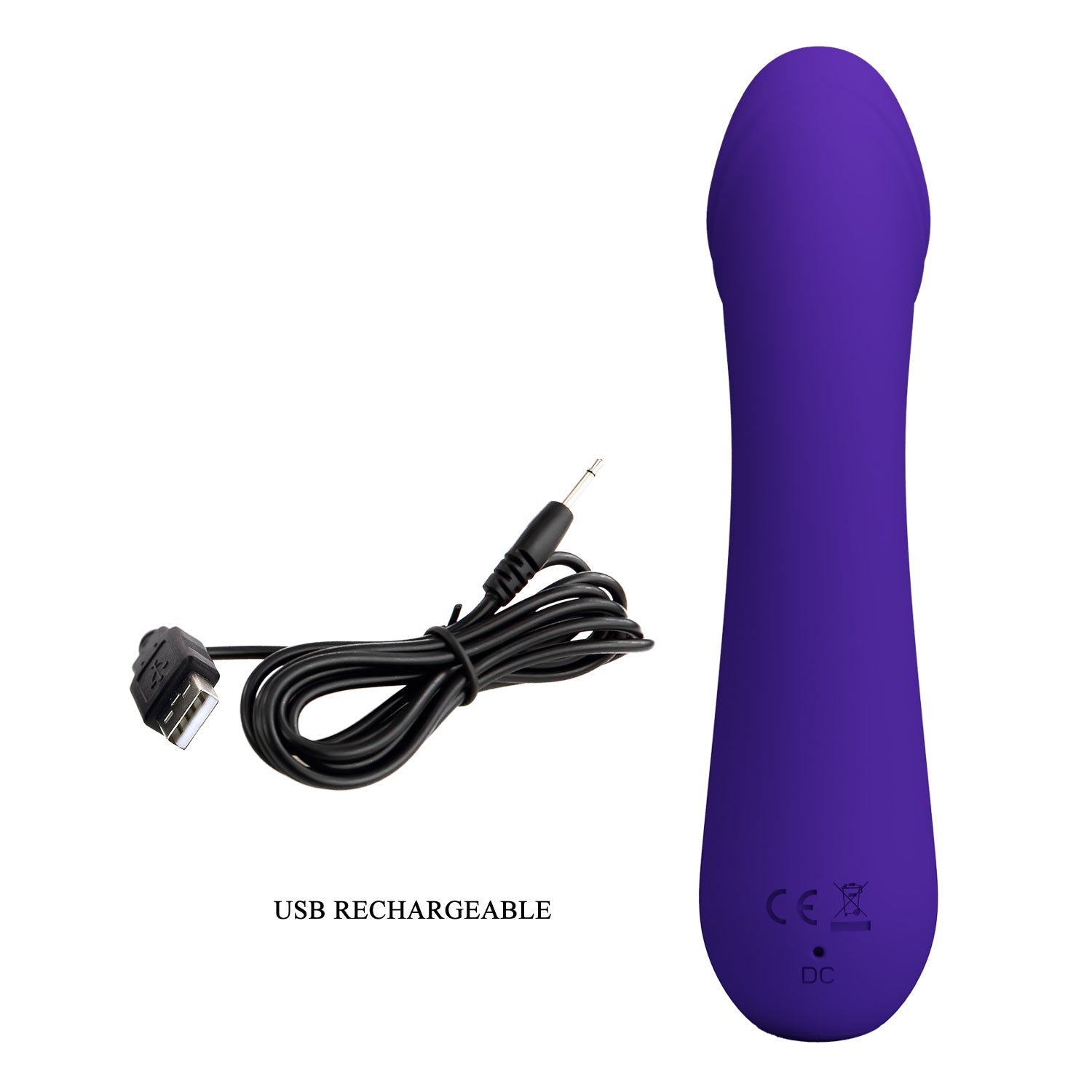 Baile Pretty Love CETUS Realistic Flexible Vibrator G-Spot Vibrators