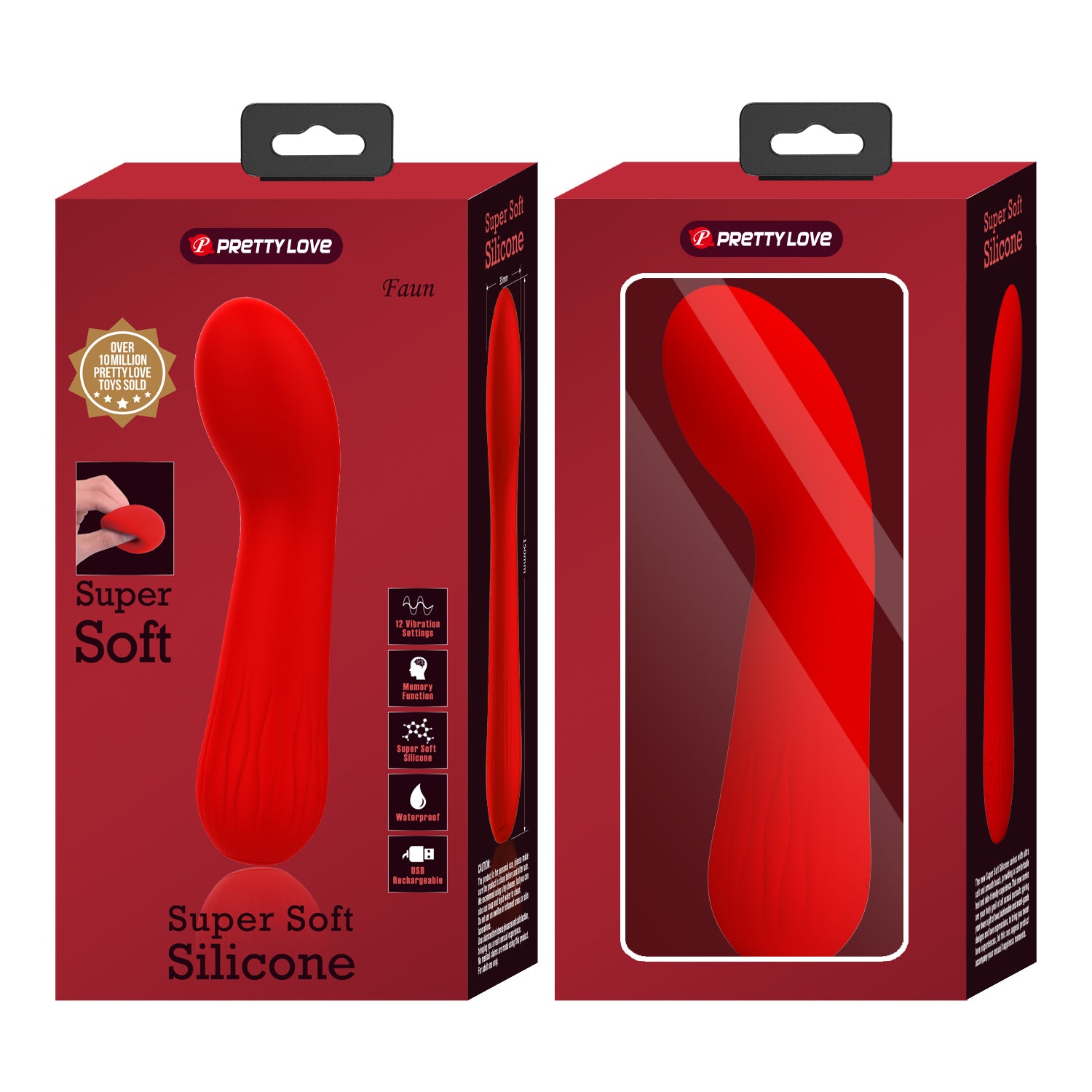 Baile Pretty Love FAUN Silicone Flexible G-Spot Vibrator G-Spot Vibrators