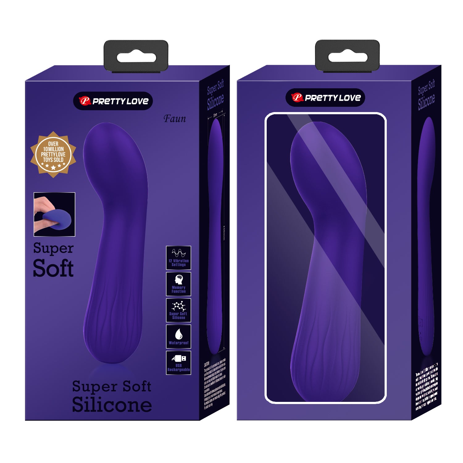 Baile Pretty Love FAUN Silicone Flexible G-Spot Vibrator G-Spot Vibrators