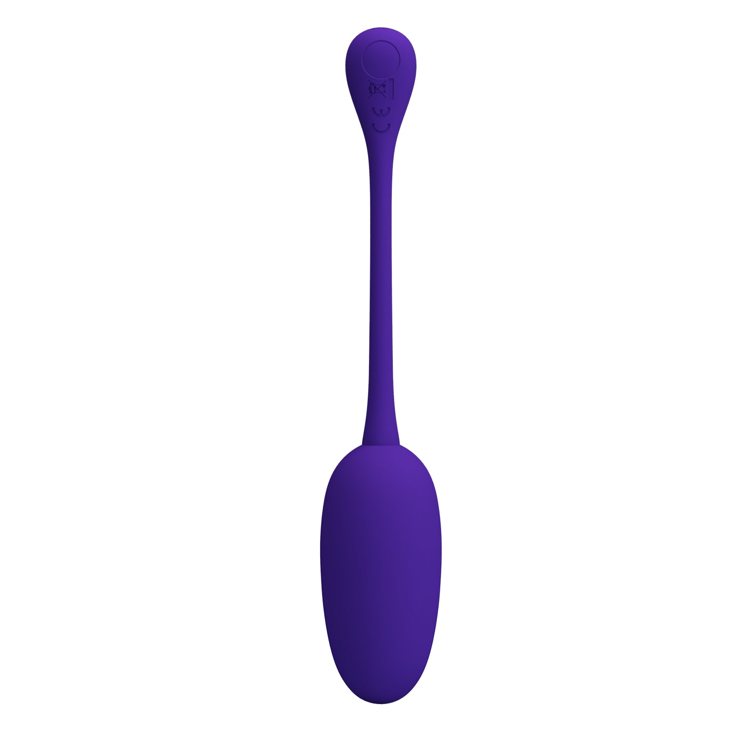 Baile Pretty Love KNUCKER Silicone Egg Vibrator Purple Love Eggs and Kegel Exercisers