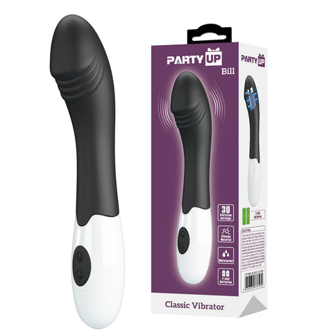 Party Up BILL Multi Functions G-Spot Classic Vibrator - G-Spot Vibrators