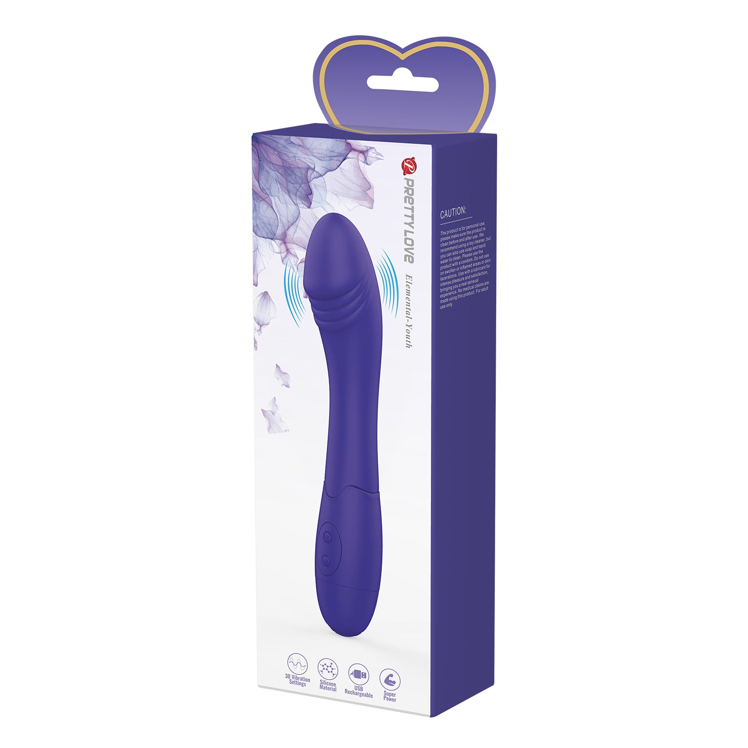 Baile Pretty Love Elemental Youth Rechargeable G-spot Vibe G-Spot Vibrators