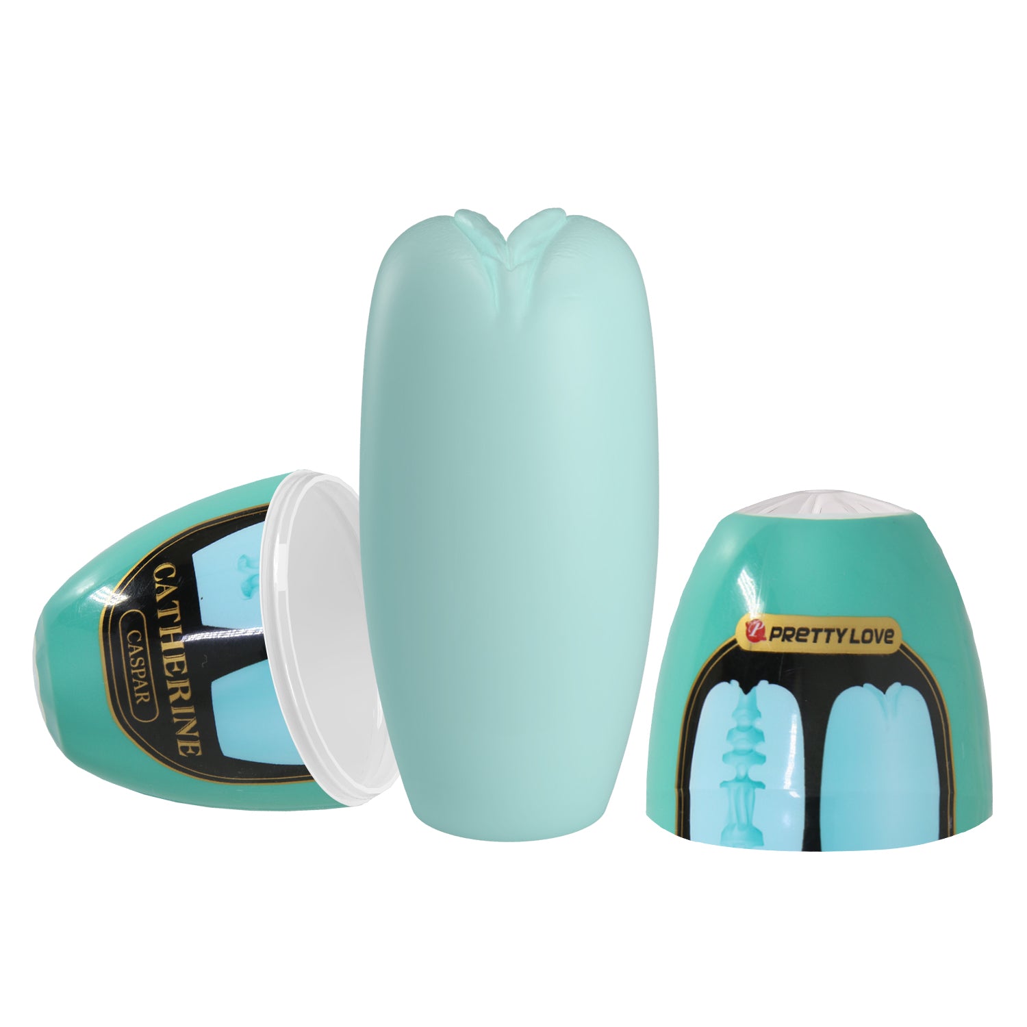 Pretty Love Catherine Casper Egg Masturbator Blue Masturbators and Strokers