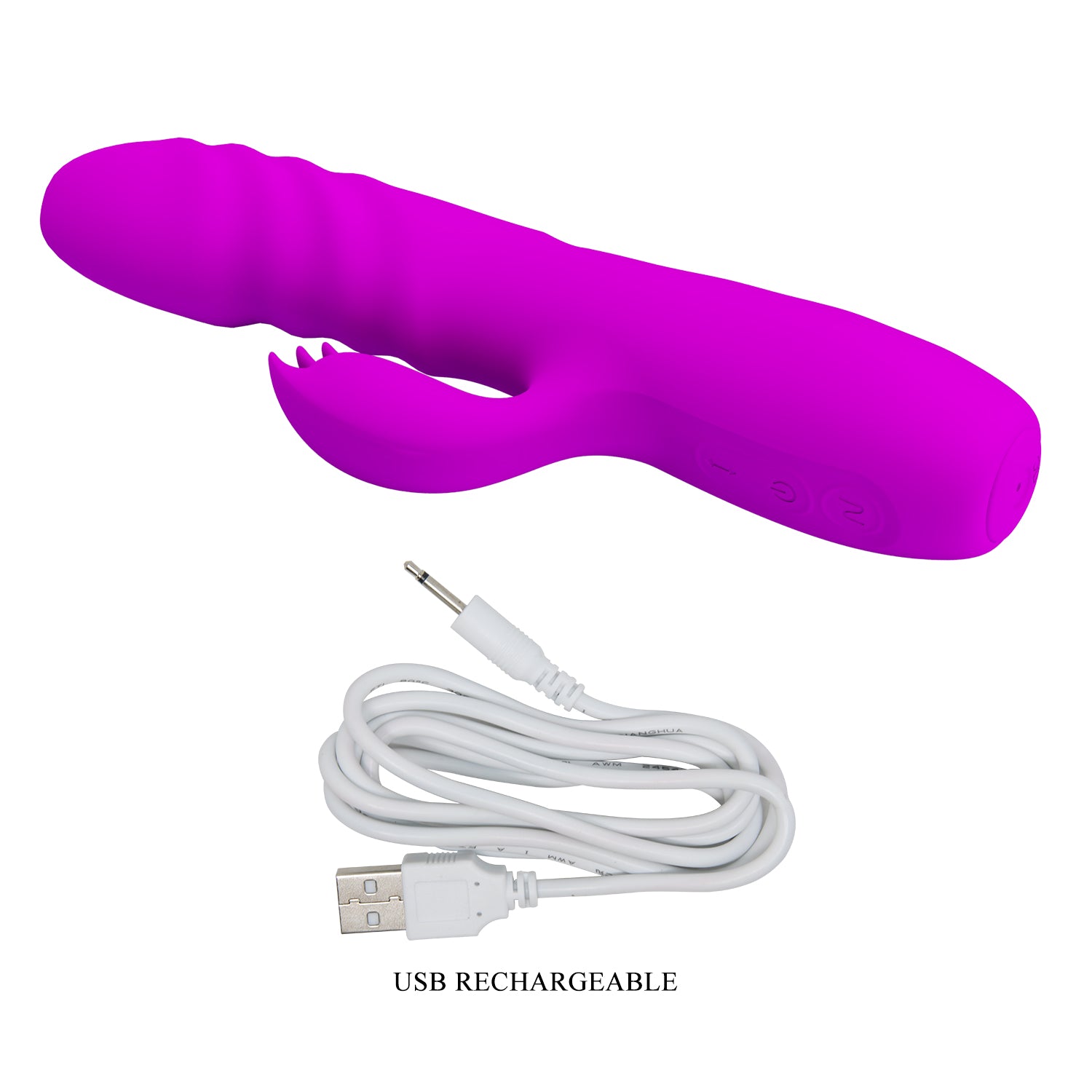 Party Up BOB Rechargeable Thrusting Rabbit Vibrator Rabbit Vibrators