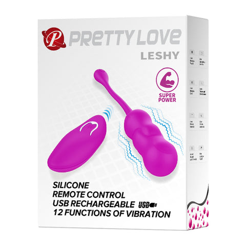Baile Leshy Remote Control Multi Functions Egg Massager - Love Eggs and Kegel Exercisers