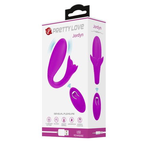Baile Jordyn Whale Remote Control Couples Vibrator - Sex Toys For Couples