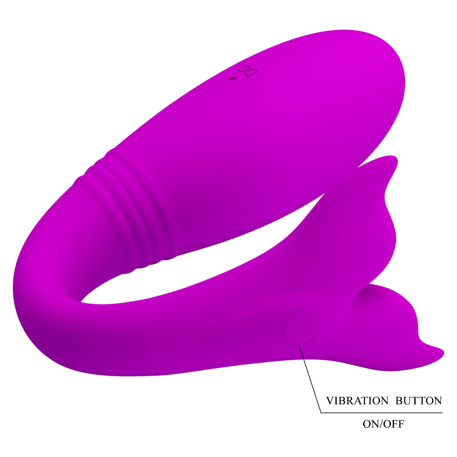 Baile Jayleen Whale Remote Control Couples Vibrator - Sex Toys For Couples