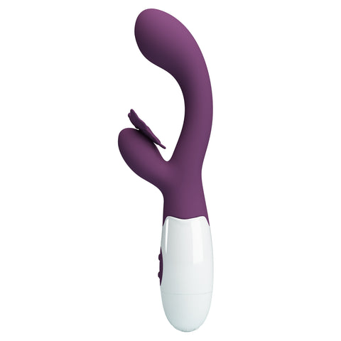 Pretty Love Butterfly Kiss Rabbit Vibrator Purple - Rabbit Vibrators