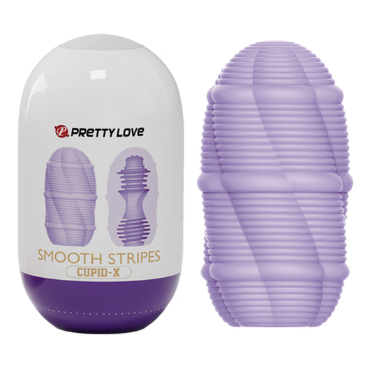 Baile Smooth Stripes Cupid X Male Masturbator Sleeve - Masturbators and Strokers