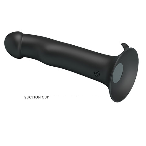 Baile Murray Vibrating and Pulsating Silicone Dildo - Vibrating Dildos