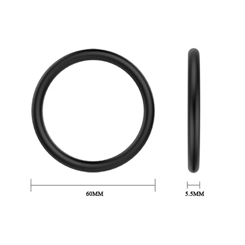 Baile Pretty Love RUBBER SET Mens Cock Ring Set - Cock Ring Sets