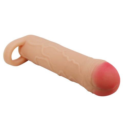 Party Up OWEN 1 Inch Extender Sleeve with Ball Strap - Penis Sleeves and Extenders