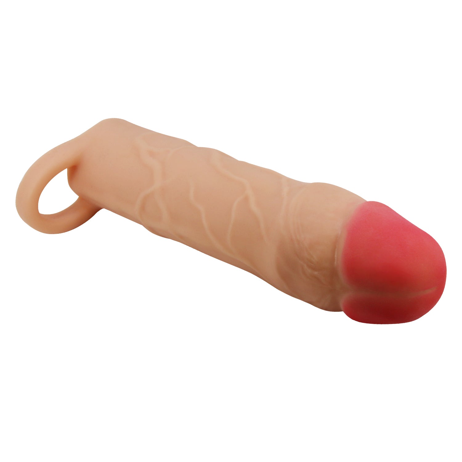 Party Up PATRICK 2 Inch Extender Sleeve with Ball Strap Penis Sleeves and Extenders