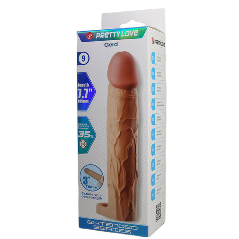 Pretty Love Gerd 7.7 Inch Male Penis Sleeve - Penis Sleeves and Extenders