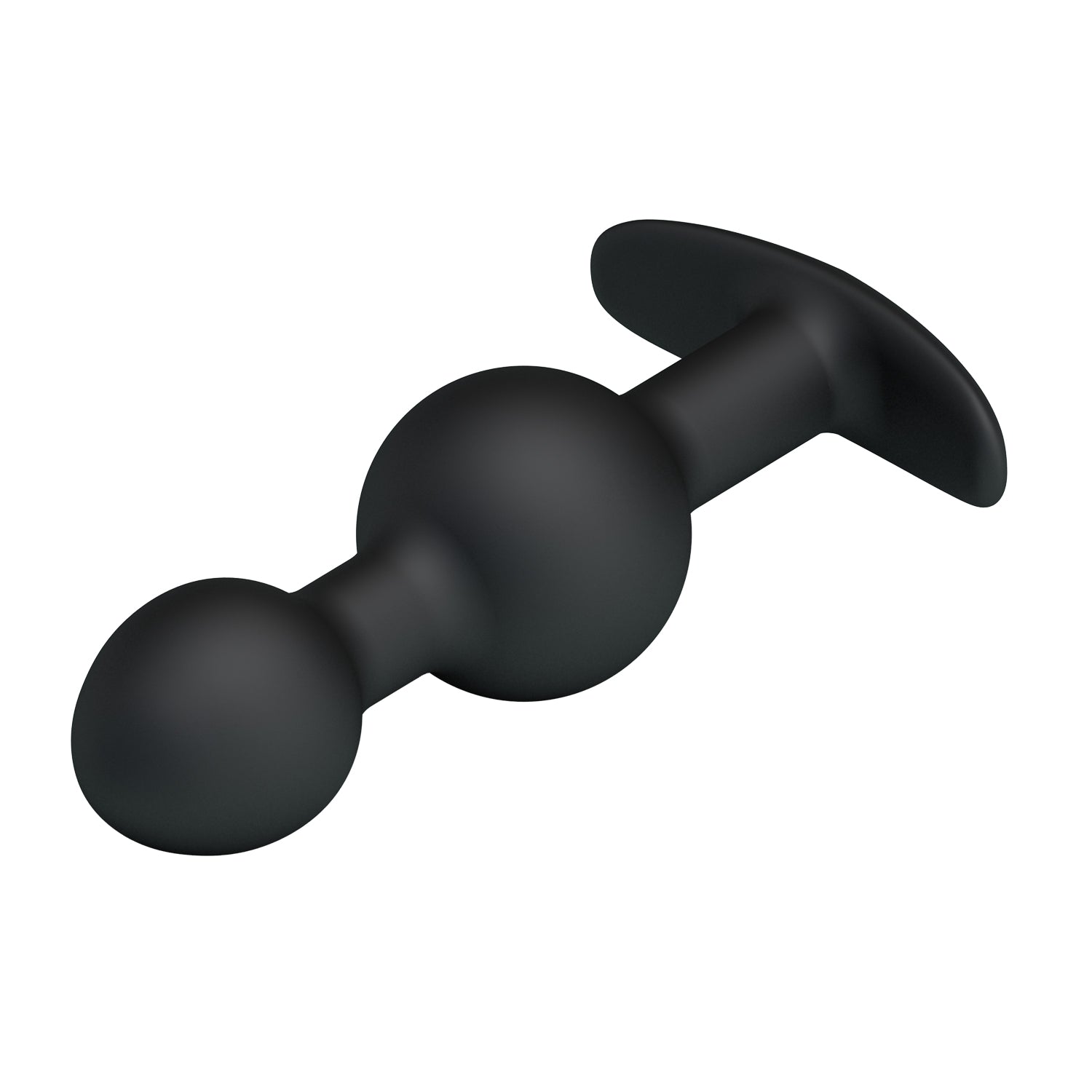 Pretty Love Silicone Anal Balls Butt Plug Black Butt Plugs