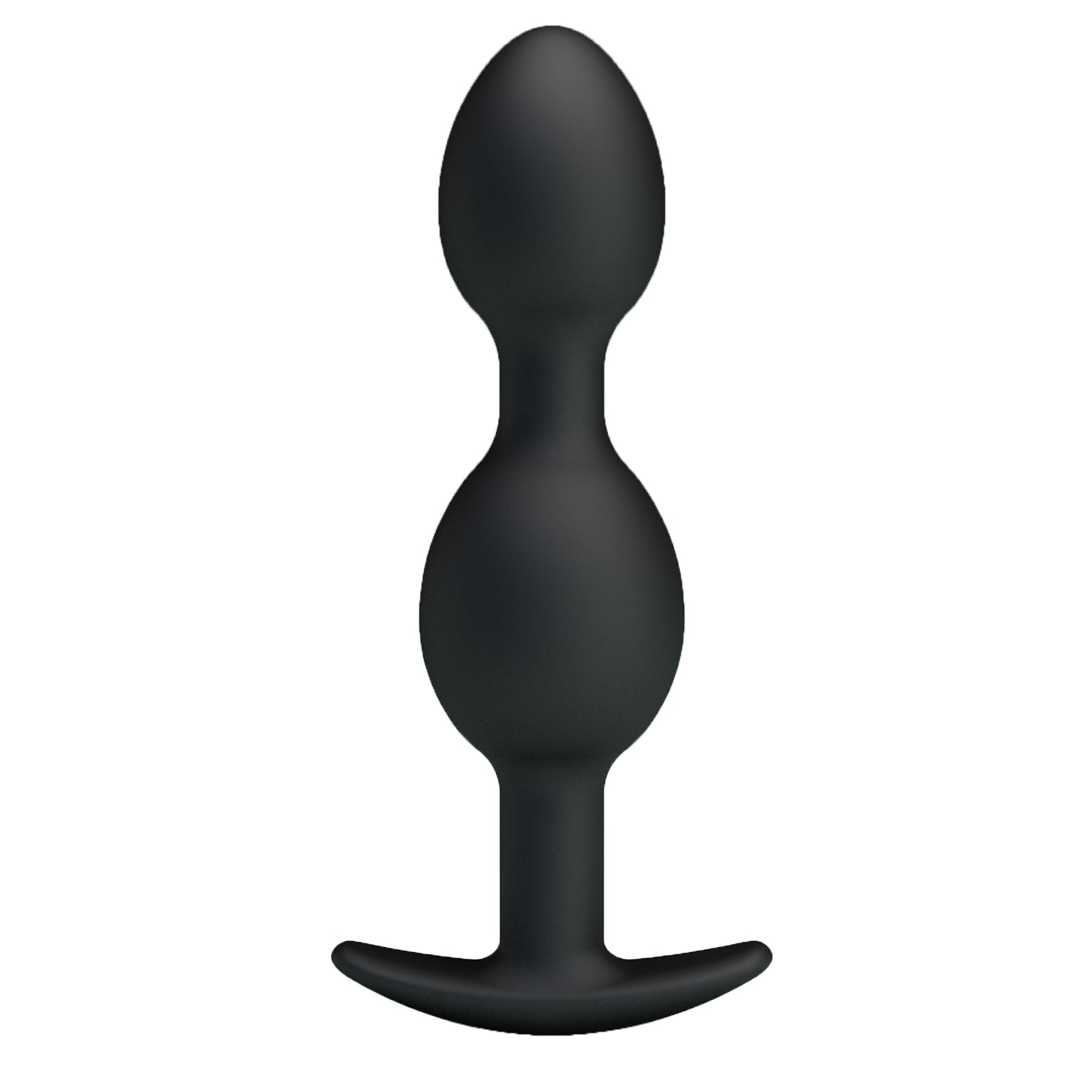 Pretty Love Silicone Anal Balls Butt Plug Black 4.92 Inches Butt Plugs
