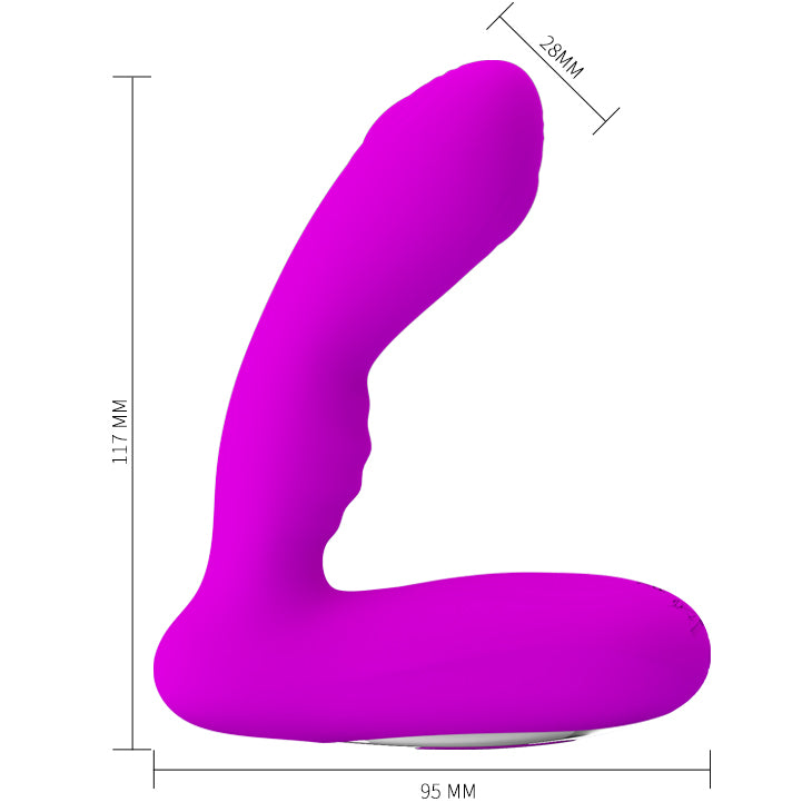 Baile Piper USB Rechargeable Silicone Prostate Vibrator - Prostate Toys