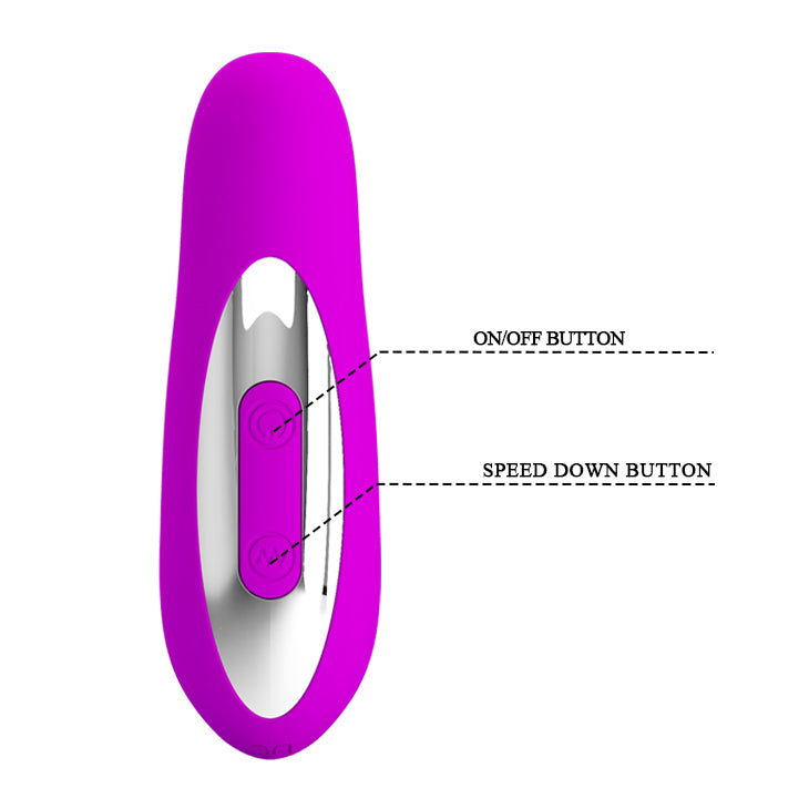 Baile Piper USB Rechargeable Silicone Prostate Vibrator - Prostate Toys