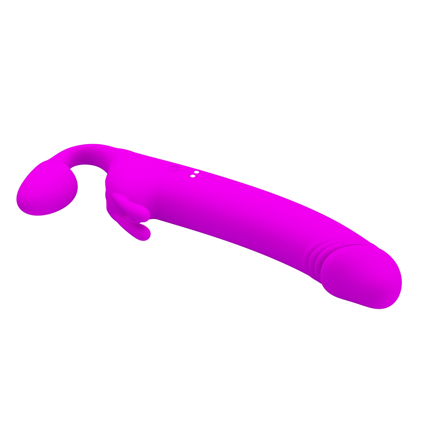 Pretty Love Zanini Vibrating Strapless Strap On Purple Strap On Sextoys
