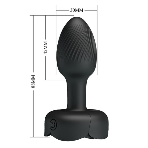 Baile Olman Light-Up Rechargeable Butt Play Plug - Butt Plugs