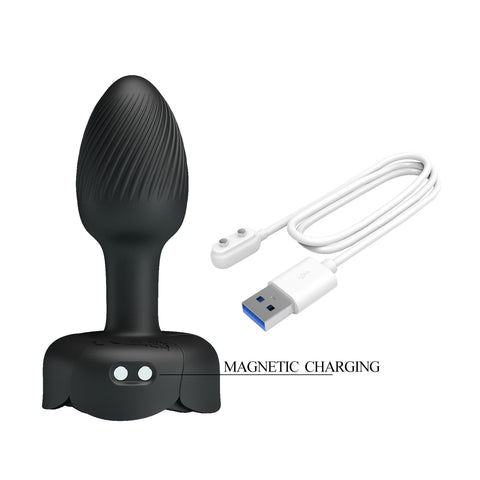 Baile Olman Light-Up Rechargeable Butt Play Plug - Butt Plugs
