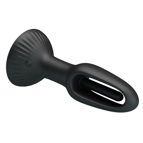 Baile Hubert Vibrating and Wiggling Butt Plug - Butt Plugs